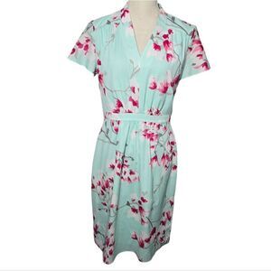 Alex Marie Elise cherry blossom Sheath Dress sz 4